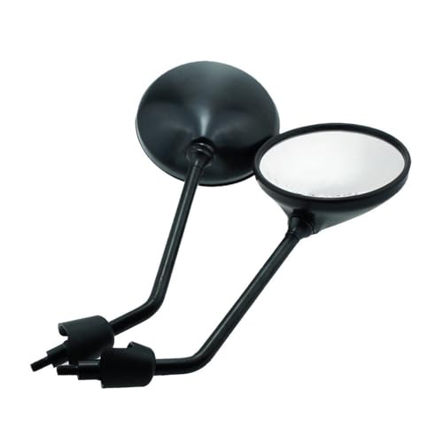Espejos retrovisores moto manillar para Vespa GT GTS GTV 125 250 300 en aluminio negro clásico
