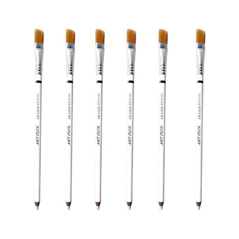 TPZORJX Lot de 6 gommes à dessin Cover