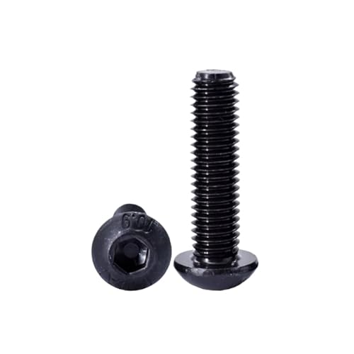 10`250 ISO7380 G10.9 ی^Yf|lW DIN912 G12.9 Zpt{g @BƋplW M2`M8(Carbon (ISO7380),12MM_M5(50PCS))