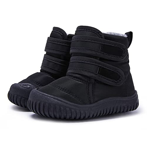 Image of BMCiTYBM Toddler Baby Snow Boots Winter Shoes Boys Girls Cold Weather Baby Faux Fur Shoes