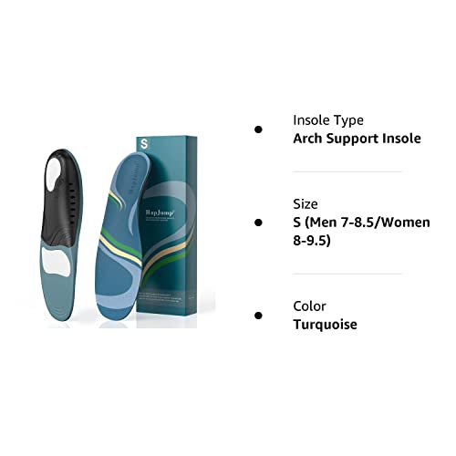 Plantar Fasciitis Pain Relief Feet Insoles Orthotics Arch Support Insoles With Motion Control Shoe Inserts Work Boot Flat Feet Comfortable For Men And Women Improve Balance, S #TOP6