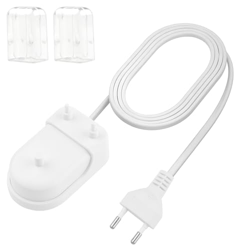 KingYH Cargador Cepillo de Eléctrico con Base Soporte Porta Cepillo de Dientes Eléctrico 2 Cubre Cepillo eléctrico Ph-ilips So-nicare HX6000 HX3000 HX8000 HX9000 HX6150 HX6750