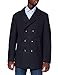 Produktbild bugatti Herren 821833-84010 Wollmantel, Marine, 52