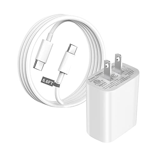 Ipad Pro Charger, 20W Usb C Charger Block For Ipad Pro 12.9/11 Inch, Ipad Air 5Th/4Th Gen 10.9 Inch, Ipad 10Th Generation/Mini 6, Ipad Charger Pd Wall Charger With 6.6Ft Usb C To C Cable (60W) #TOP9