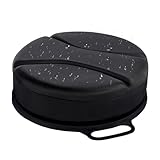 Presentastic 5 Gallon Bucket Seat with 3' Thick Seat Foam Cushion, 360°Swivel Bucket Lid Seat, Waterproof & Silent Bucket Seats for Dove Duck Hunting, Ice Fishing, Baseball, Gardening and Camping