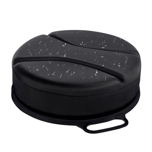 Presentastic 5 Gallon Bucket Seat with 3 Thick Seat Foam Cushion 360Swivel Bucket Lid Seat Waterproof & Silent Bucket Seats for Ice Fishing Baseball Hunting and Camping