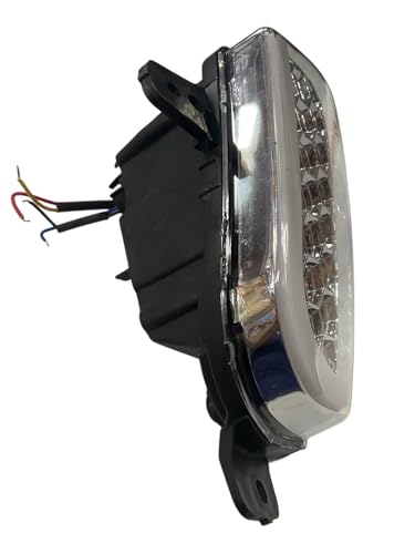 Image of K D LED Fog Lamp Set for Mahindra Scorpio Classic (2022-2026) with DRL & Indicator, Front Left & Right Pair