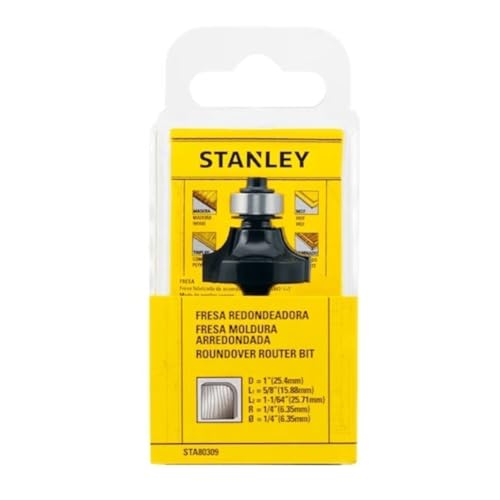 Fresa Moldura Arredond 1-1/4 (1/4S) STA80309 Stanley