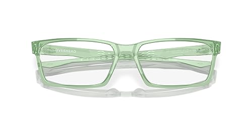 Image of Oakley Mens Ox8060 Overhead Rectangular Prescription Eyewear Frames