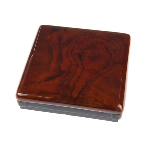 Portavasos URO Parts DHBURL de Madera Burl 3.75" x 3.75" miniatura 3