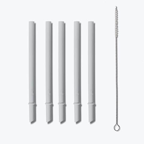 Avanchy Reusable Silicone Straws for Toddlers & Kids Cover