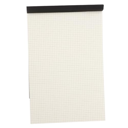 Cuaderno de hojas gráficas Angoily con respaldo resistente y papel cuadriculado funcional
