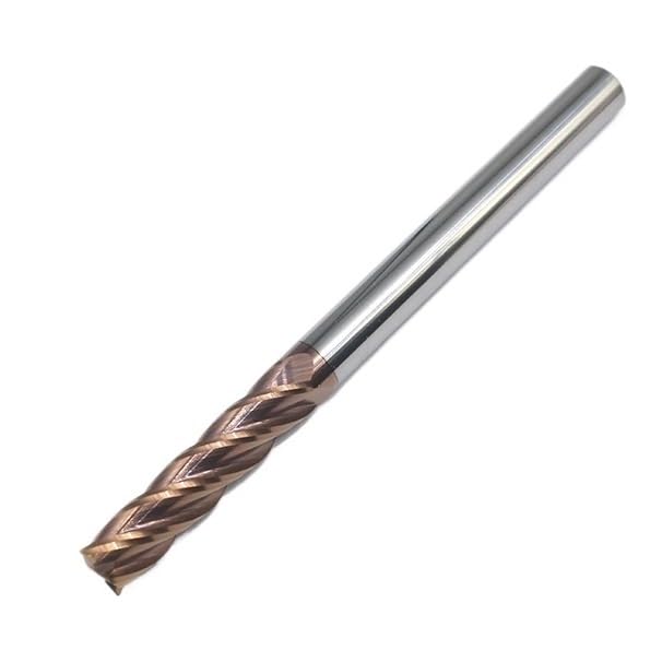1/5/10 pezzi Fresa in lega di rivestimento in acciaio al tungsteno Utensile CNC for lavorazione Hrc55 Kit fresa Macchine utensili(14X14DX100L,1PCS)