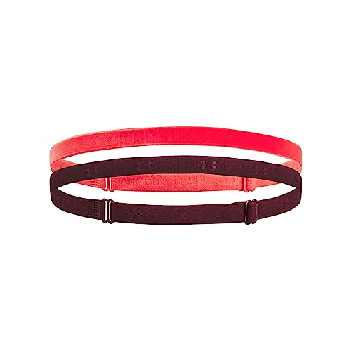 Mini bandeaux Under Armour pour femme Venom rouge et marron taille unique
