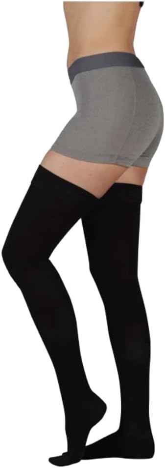 Juzo 20-30 mmHg, Basic, Thigh, FF Short, Silicone Socks