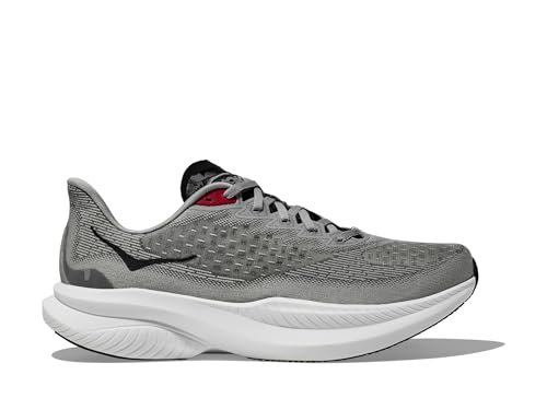HOKA Hoka Men's Mach 6 Stellar Grey/Black 9.5 Medium