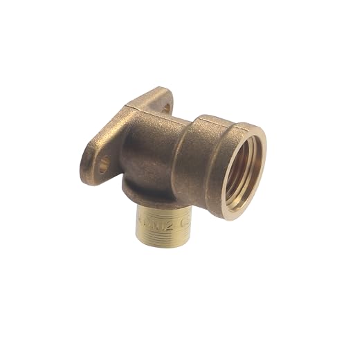 Raccord PER à Glissement Coude Applique Murale Ø12 - Femelle 15x21 NOYON & THIEBAULT