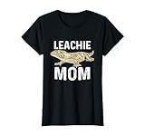 Leachie Gecko Mom New Caledonian Giant Gecko Graphic Lizard T-Shirt