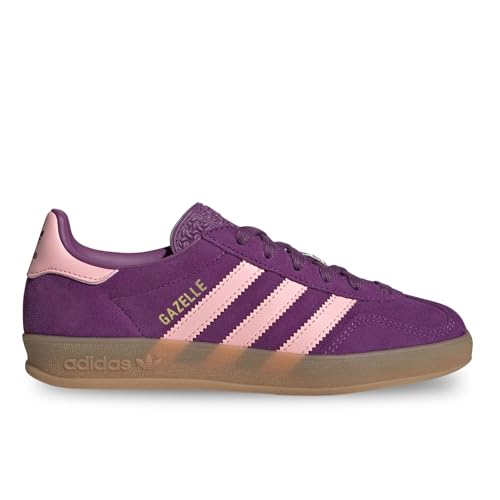 adidas Chaussures Gazelle Indoor J Code JP8766 Violet Garçons, Violet rose., 36 EU