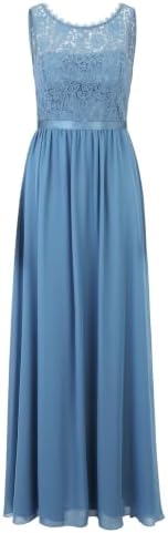 Vera Mont Damen Abendkleid mit Spitze