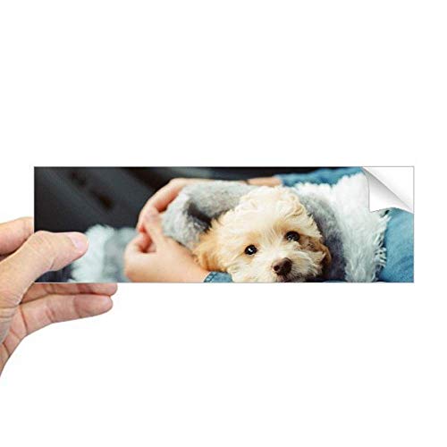 Autocollant rectangulaire ordinateur portable chiot pour masquer les rayures de coque - 2
