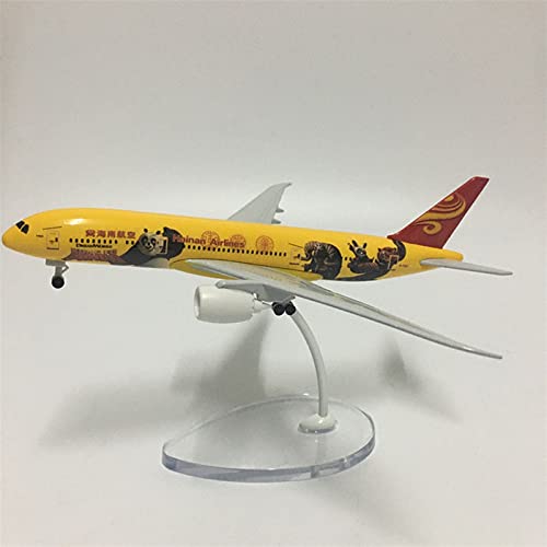Modelo de avión Boeing B787 de colección en metal fundido a presión de 16 cm 6