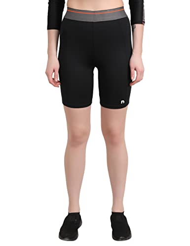 Image of NEVER LOSE Compression Shorts Women Compression Underwear for Women Athletic Shorts with Pockets,Running Workout Fitness Shorts