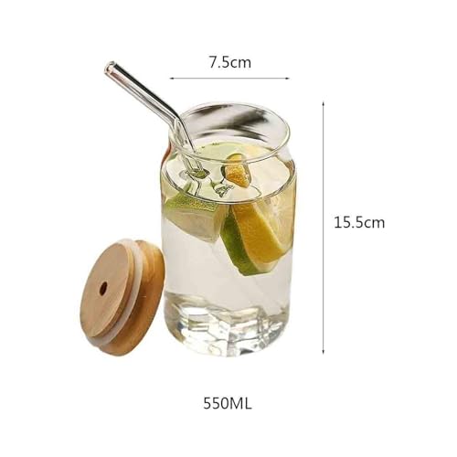 Vasos de vidrio con tapa anticaídas para evitar derrames en tu escritorio 3