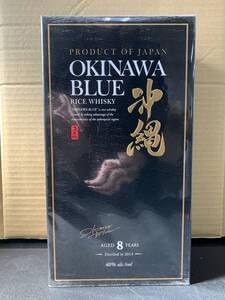 OKINAWA BLUE 沖縄ブルー 久米仙酒造 8年 RICE WHISKY ライス
