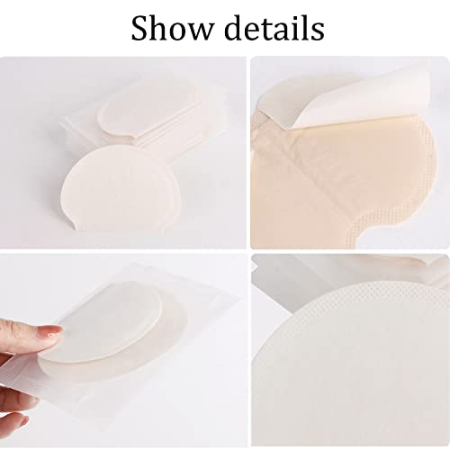 Underarm Sweat Pads, Armpit Sweat Pads For Women And Men, Disposable Underarm Pads, Pure Cotton Non-