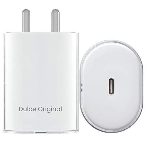 Image of Original Adapter for Nothing Phone 45W Charger with Type C Port for 2a / 2 /1, PPS PD 45 watt Fast Charging Support Samsung /Honor /Pixel /Nothing Adapter White (NOG11)