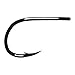 Gamakatsu C14S Glo Bug 2X Strong Fly Hook-Pack Of 25 (Black, 8)
