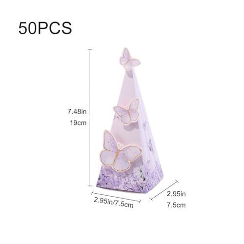 Boîtes de mariage papillon pour décorer vos tables de fête - 8