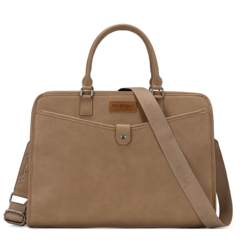 Wrangler Laptop Tote Bag for Women Fits 15.6 In Laptop for Daily and Work