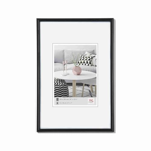 Cadre photo noir 60 x 80 cm Walther Design Galeria grand format mural
