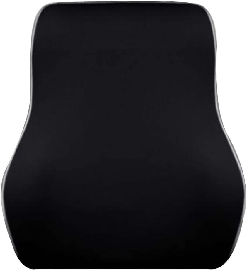 Lumbar Pillow- - Full Lumbar Back Support Two Straps Office Chair Black Car Lumbar Support - Memory Foam Orthopedic Back - Lumbar Support Cushion(Apricot)