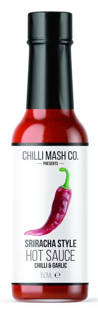 Chilli Mash Company - Sriracha Style Hot Sauce - 5.07oz / 150ml Glass Bottle
