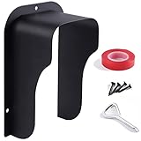 Cubierta de lluvia para Timbre de Puerta Exterior, Duradera de Acero Inoxidable, Se Adapta a Enchufe Exterior, Timbre de Anillo, Timbre de Tecnología Inalámbrica para Exteriores