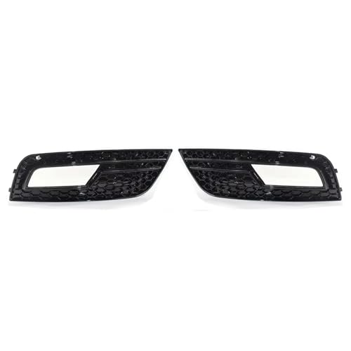 Grille de pare-chocs compatible avec A4 B8 2014 maille antibrouillard 8K0807681K01C
