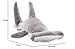 Wild Republic Cuddlekins Tiburon Martillo Imagen de Wild Republic Cuddlekins Tiburon Martillo