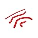 Mishimoto MMPSH-YFZ350-87KTRD Red Banshee Silicone Radiator Hoses