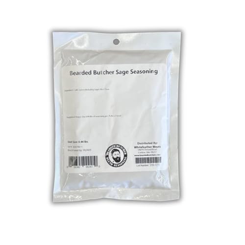 Bearded Butchers Sage Seasoning, 7 oz – For Up to 25 lbs of