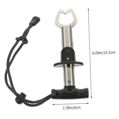 iplusmile 小型フィッシュグリッパー 軽量ポータブル耐摩耗魚かみ器 釣り用堅牢な控魚器 プロ向け釣り用品 家用 にも