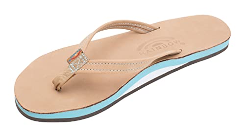 Image of Rainbow Sandals Women's Single Layer Leather Sandal Narrow Strap