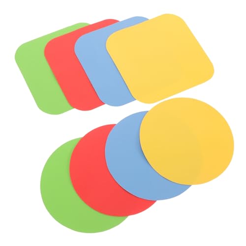 OUNONA 8Pcs Rubber Jar Opener Skid Multi Use Gripping Pads for Opening for Seniors Women and Kitchen Tools
