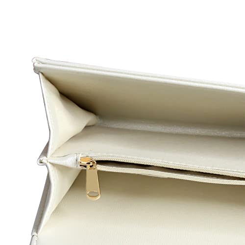 Image of Clutch Purse Evening Bag for Women，Envelope Handbag With Detachable Chain | With Detachable Chain