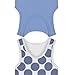 Buyless Fashion Boys Scoop Neck Tagless Undershirts Soft Cotton Blue Polka Dot Tank Top (8 Pack) - TW21-8-BD-11-12