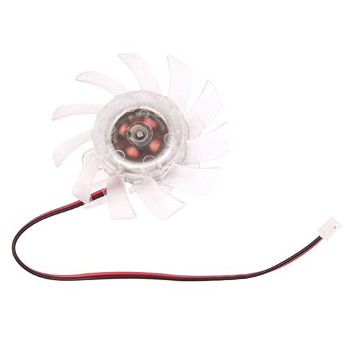Ventilateur carte graphique 70mm silencieux éliminant la surchauffe du PC VGA