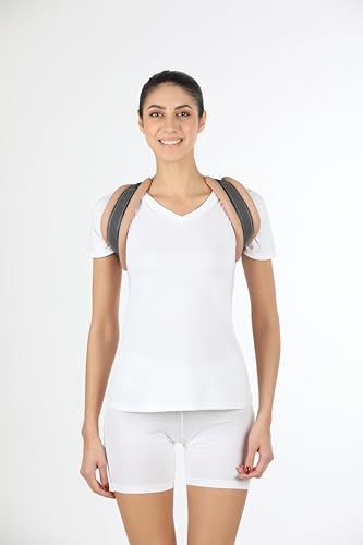 Image of Craft's Care Clavicle Brace for Posture & Shoulder Support - Adjustable, Comfortable & Lightweight Design for Collarbone Fracture, Pain Relief, and Injury Recovery (X LARGE (115-130) CM)
