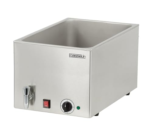 Casselin Bain Marie GN 1/1 avec Robinet de Vidange - 200 mm
